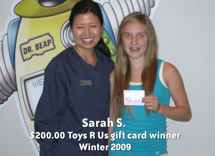 Sarah S - Winter 2009 winner