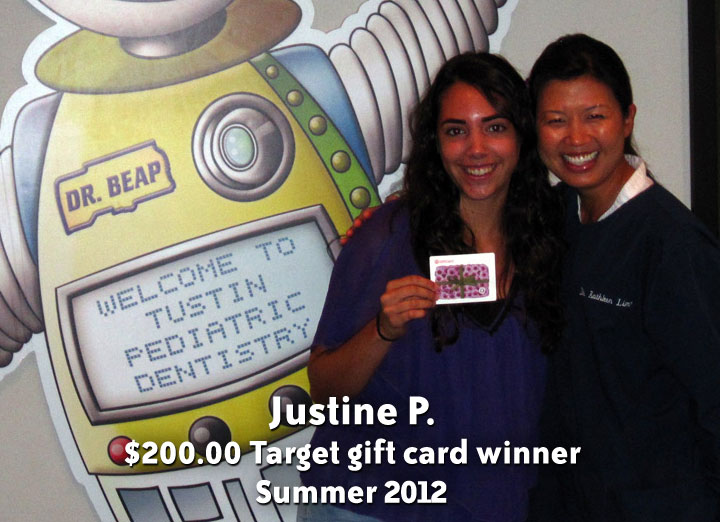 Justine P - Summer 2012 winner
