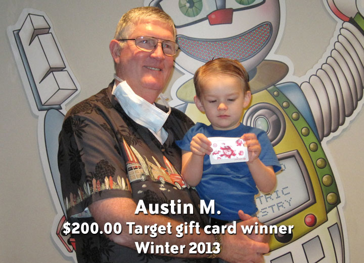 Austin M - Winter 2013 winner