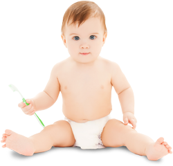 Infant-with-toothbrush